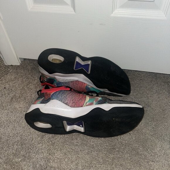 Nike PG 5 Bright Crimson & Black Low Top Athletic Sneakers Men’s Size 13 - Picture 5 of 6